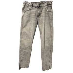 Wrangler Men's Slim Straight Jeans 32x32 Black Wash